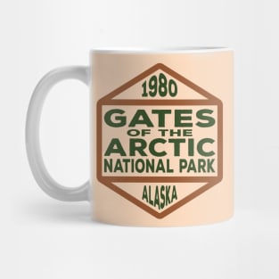 Gates of the Arctic National Park & Preserve badge Mug